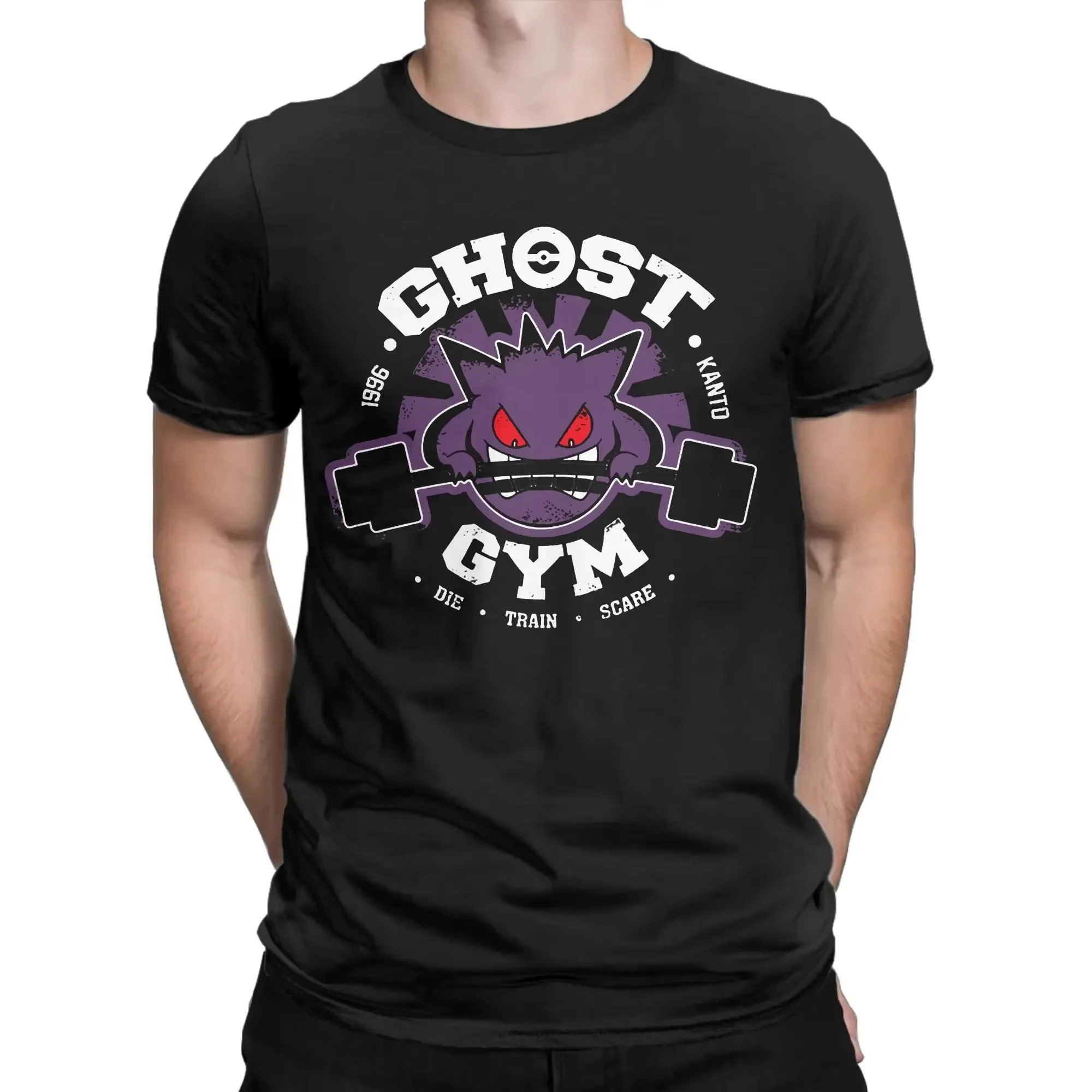 Pokemon Short-sleeved Men's and Women's Same Style Comfortable Shortsleeved Couple's Clothing Casual Shortsleeved Popular