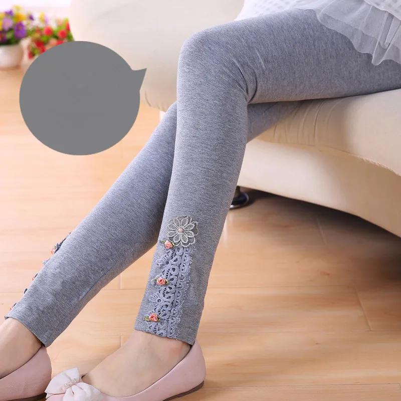 Girls Pants Skinny Print Cartoon Pattern Children Leggings Trousers Spring Girls Leggings Cotton Trousers Fille Kids Pants