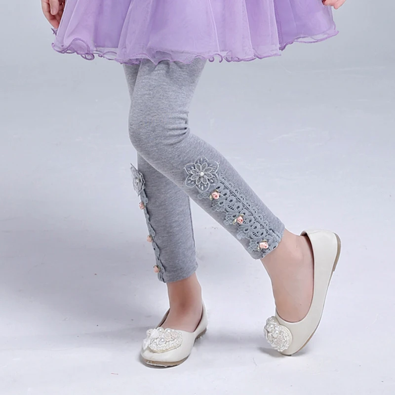 Girls Pants Skinny Print Cartoon Pattern Children Leggings Trousers Spring Girls Leggings Cotton Trousers Fille Kids Pants