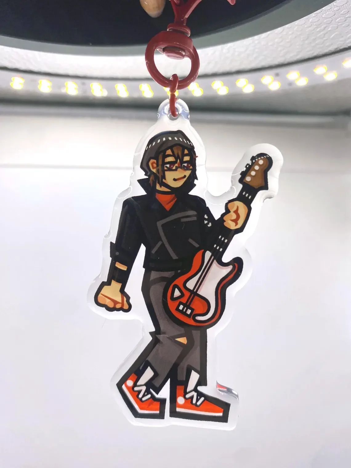 My Chemical Romance Epoxy Keychains PVC Collectible Key Ring for Fans