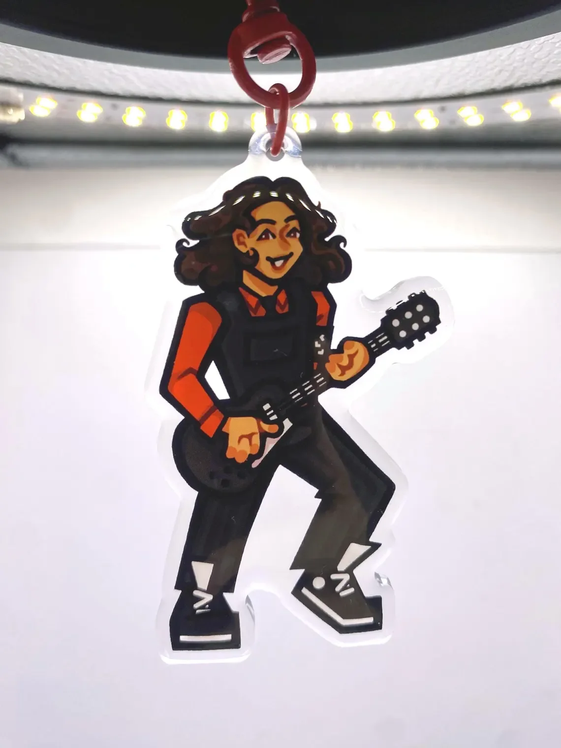 My Chemical Romance Epoxy Keychains PVC Collectible Key Ring for Fans