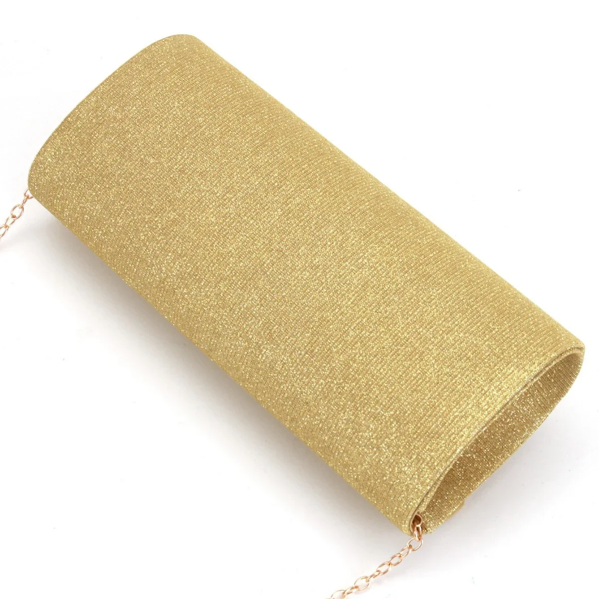 Fashionable Clutch Bag, New Versatile Makeup Bag for Women's Weddings, Round-bottomed Metal Flip Top Dinner Bag