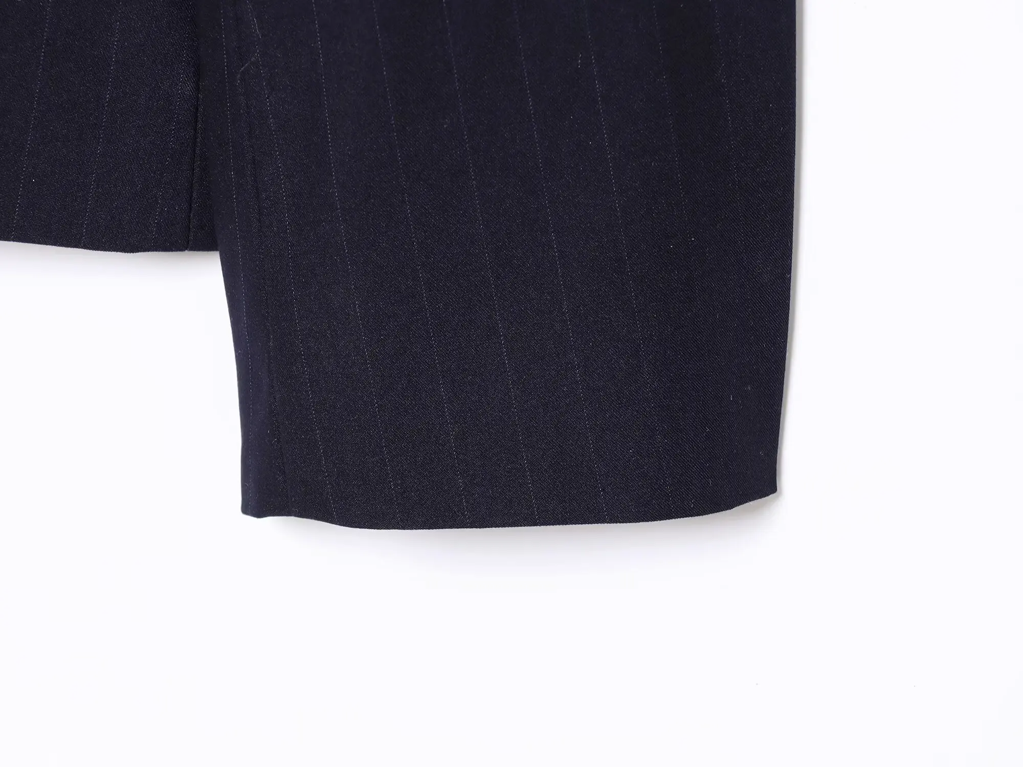 KONDALA Women Commute Pinstripe Blazer High-Neck Button Stripe Hacking Blazer 2026 Spring Summer Trends High Street Lady Blazer