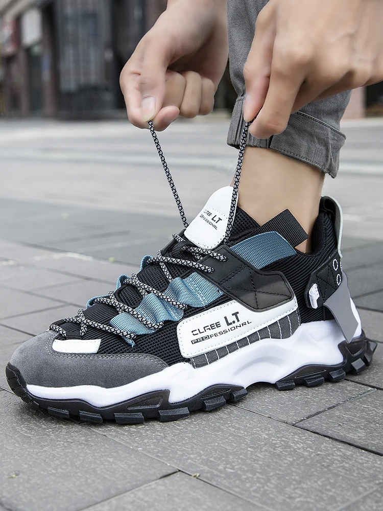 Men's Large Size Outdoor Hiking And Running Shoes Comfortable Casual Versatile Fashionable Sports Shoes for Couples Training