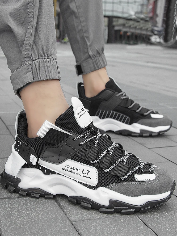 Men's Large Size Outdoor Hiking And Running Shoes Comfortable Casual Versatile Fashionable Sports Shoes for Couples Training
