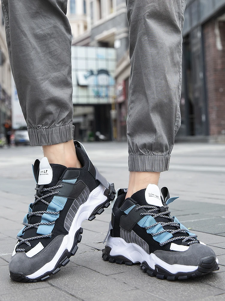 Men's Large Size Outdoor Hiking And Running Shoes Comfortable Casual Versatile Fashionable Sports Shoes for Couples Training
