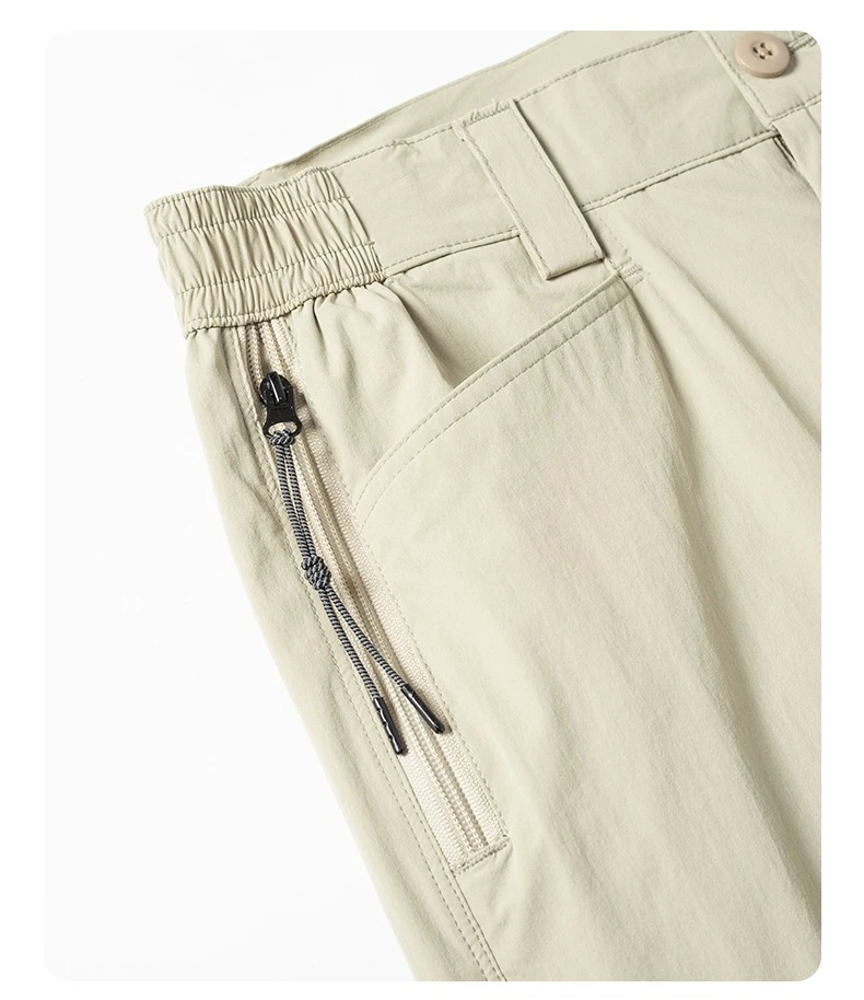 Thin Fashionable Straight Men's Casual Pants Loose Casual Business Stretch Pants Comfortable Breathable Male Brand Pants