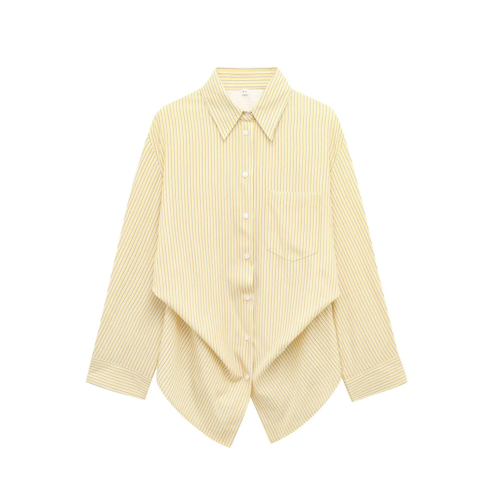 2026 Women's New Spring Striped Lapel Button Down Shirt, Casual and Versatile for Daily Outings, Effortless Style
