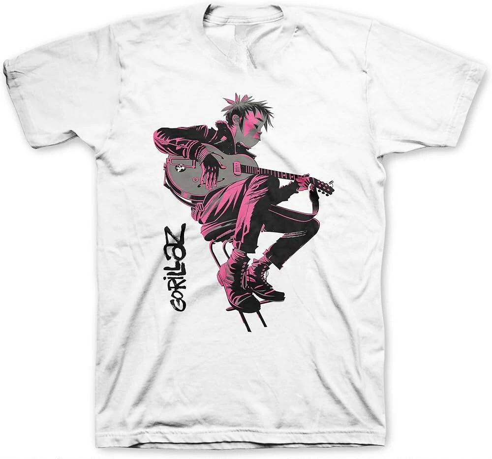 Gorillaz, A British Virtual Band, Is A Street Urchin Casual T-shirt Luxury Band Brand for Both Men and Women Top