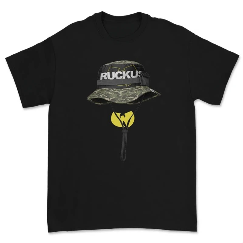 Legendary Rap Group Wu Tang Clan Casual T-shirt Men's and Women's Luxury Band Brand Top 2026