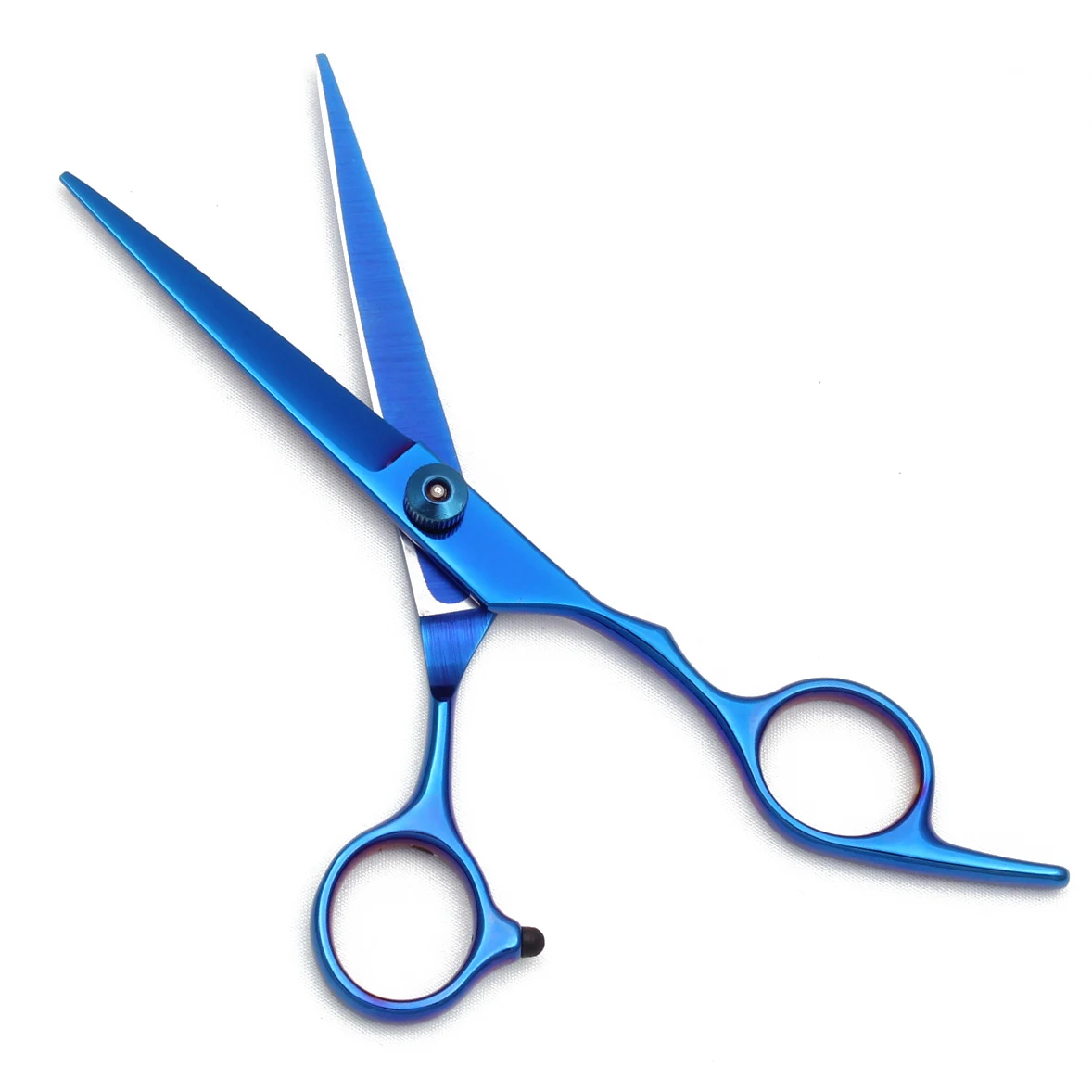 Hair Scissors Set 6'' Japan Stainless Colorful Hairdressing Scissors Black Haircut Set Thinning Scissors Comb Barber Shop C1001