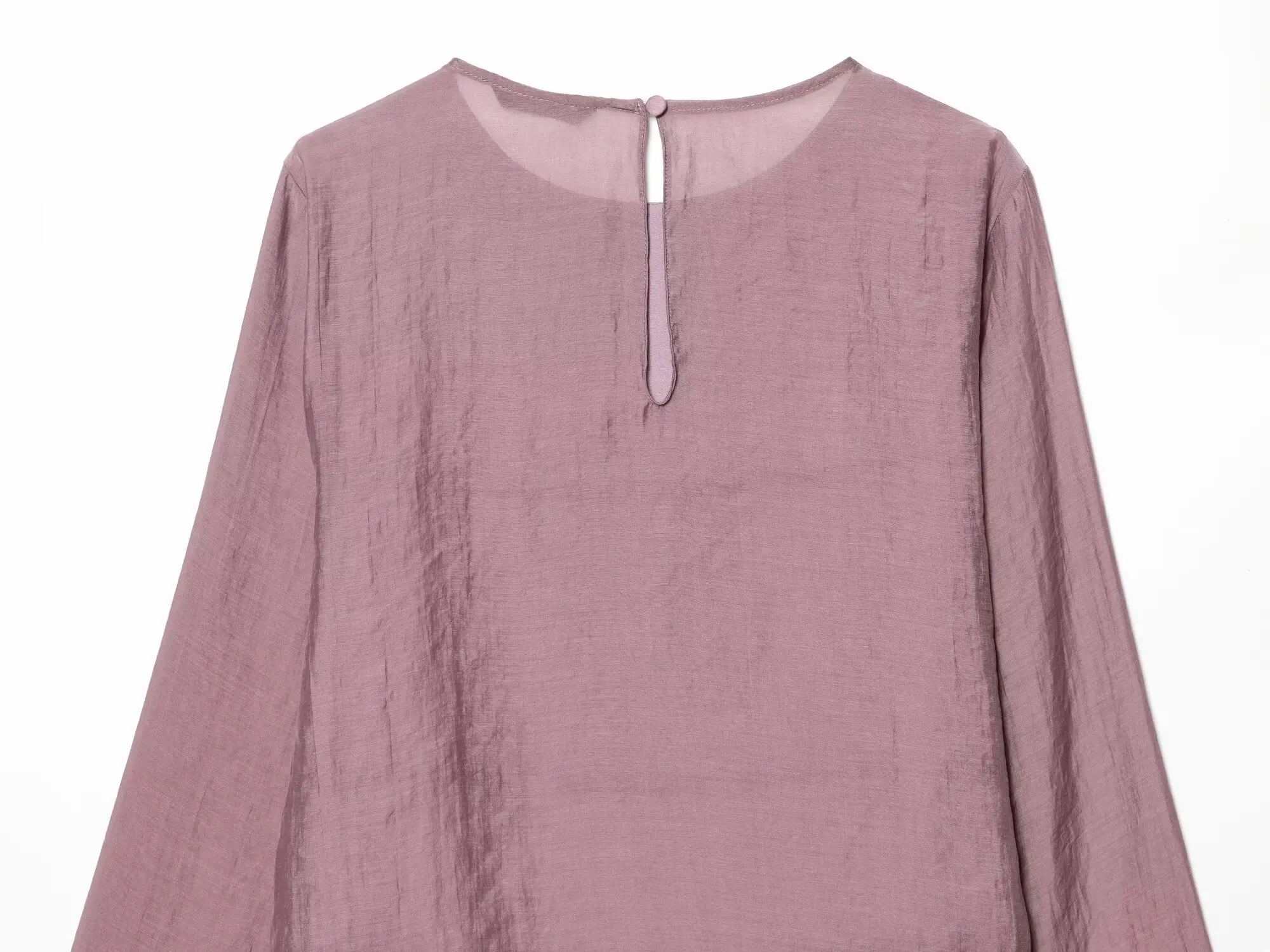 Women Casual Chic Blouse O-Neck Tierred Long Sleeve Loose Shirts Vintage Style Tops New Fashion Summer Elegant Lady Outfit