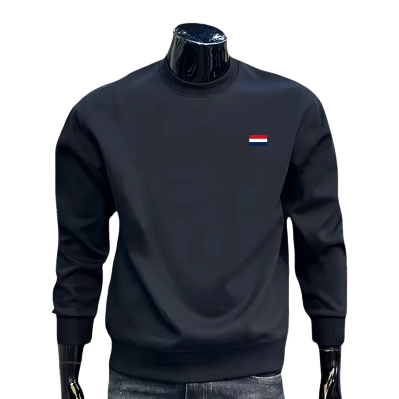 2026 Spring Autumn Outdoors New Fashion Quality Hot Sales Sports Comfortable Casual Men's Sweatshirts Print O-Neck Tops Jogging
