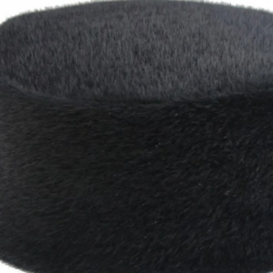 Mens Muslim Prayer Kufi Hat Islamic Arabic Kofia Topi Prayer Hat Beanie Arabian Headwear Ramadan Eid Gift Black