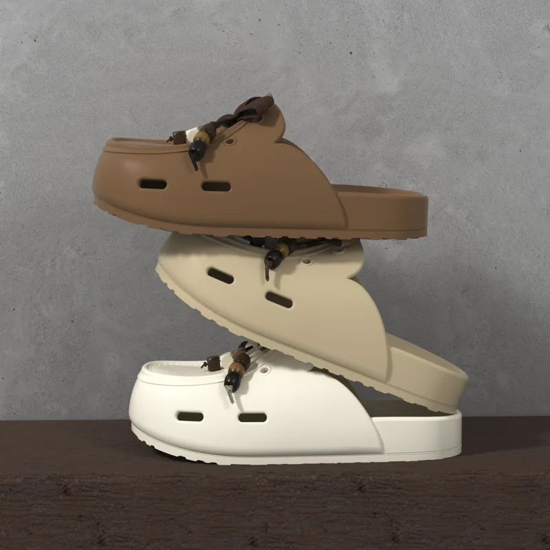 Mules Platform Women's Slippers House Closed-Toe Clogs Summer Luxury Designer Woman Shoes Bow Casual Indoor Outdoor Slides Soft
