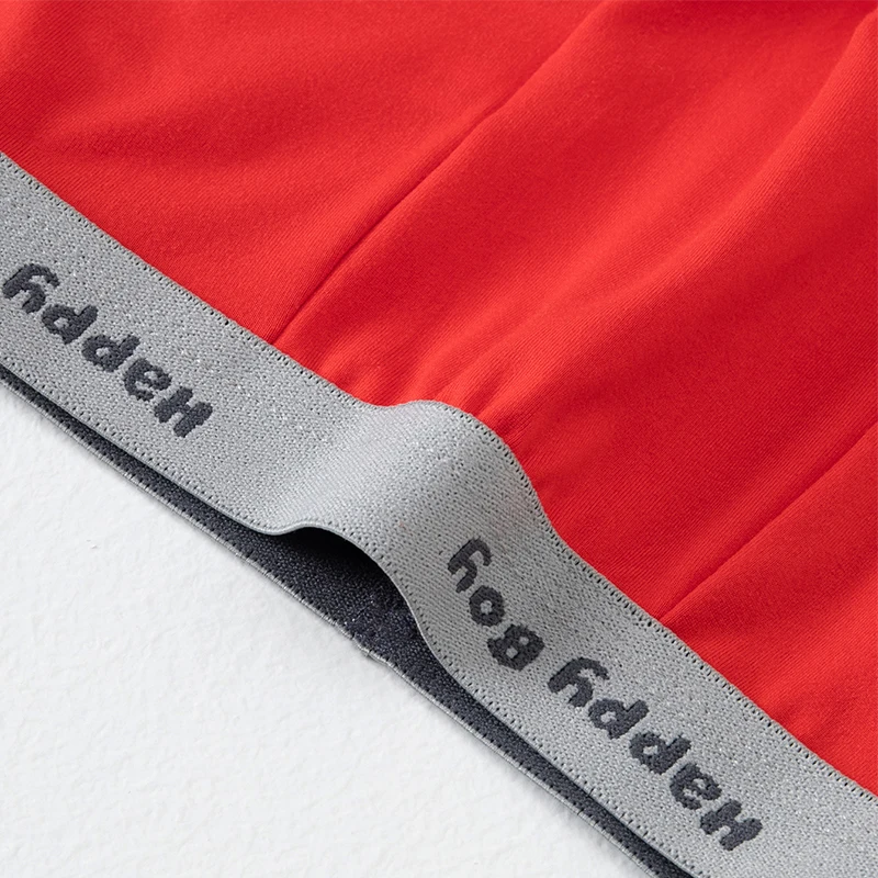 4-Piece Set of Boys' Four Season Solid Color Simple Underwear, Comfortable Elastic Waisted Children's Boxer Shorts, Home Shorts