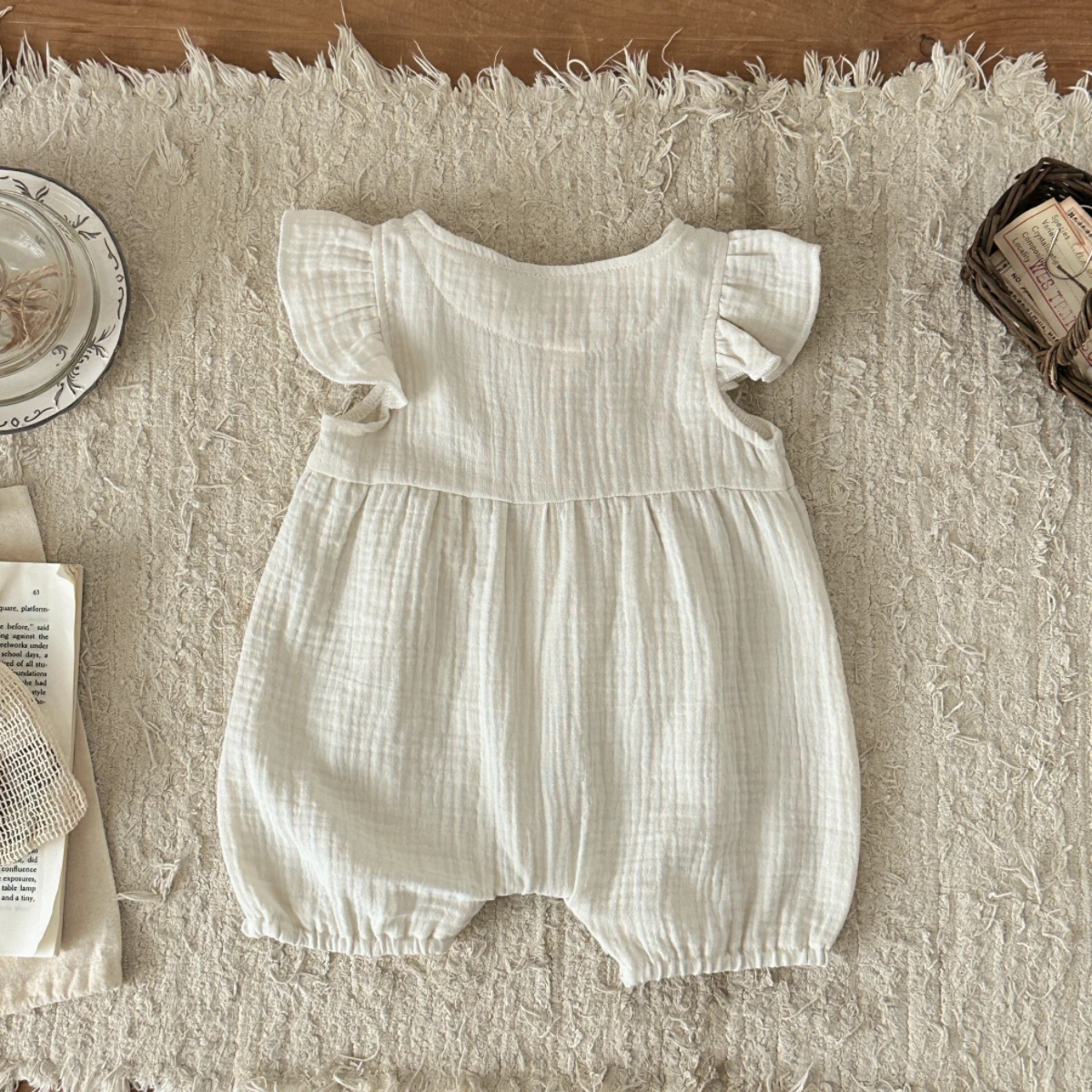 New Summer Style Baby Clothes , Thin Romper for Boys and Girls, Onesie Dress, Air-Conditioned Clothing, Outdoor Wear, Jumpsuit