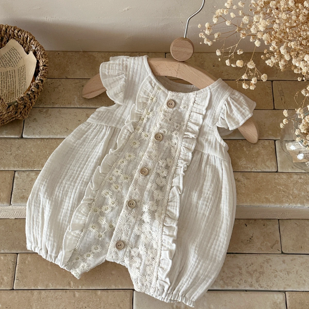 New Summer Style Baby Clothes , Thin Romper for Boys and Girls, Onesie Dress, Air-Conditioned Clothing, Outdoor Wear, Jumpsuit