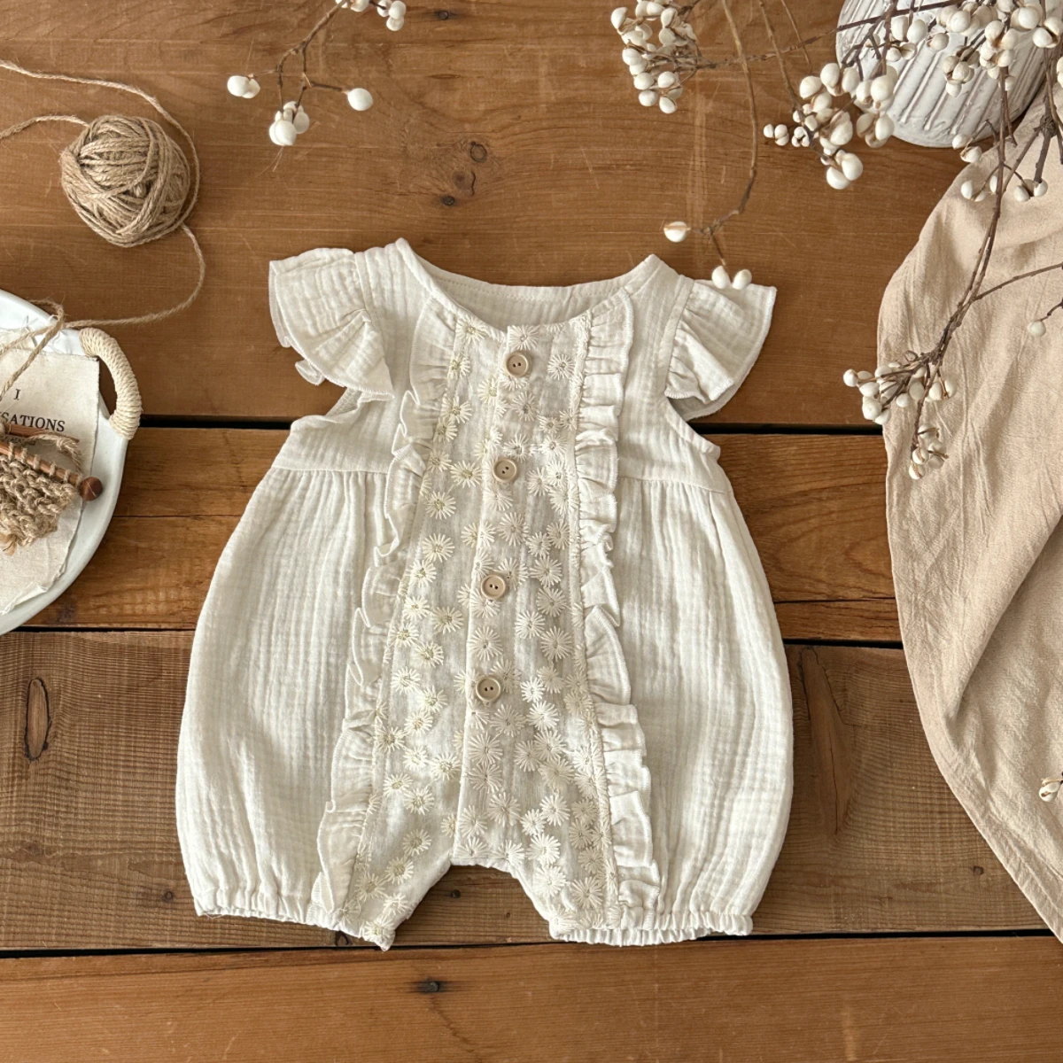 New Summer Style Baby Clothes , Thin Romper for Boys and Girls, Onesie Dress, Air-Conditioned Clothing, Outdoor Wear, Jumpsuit