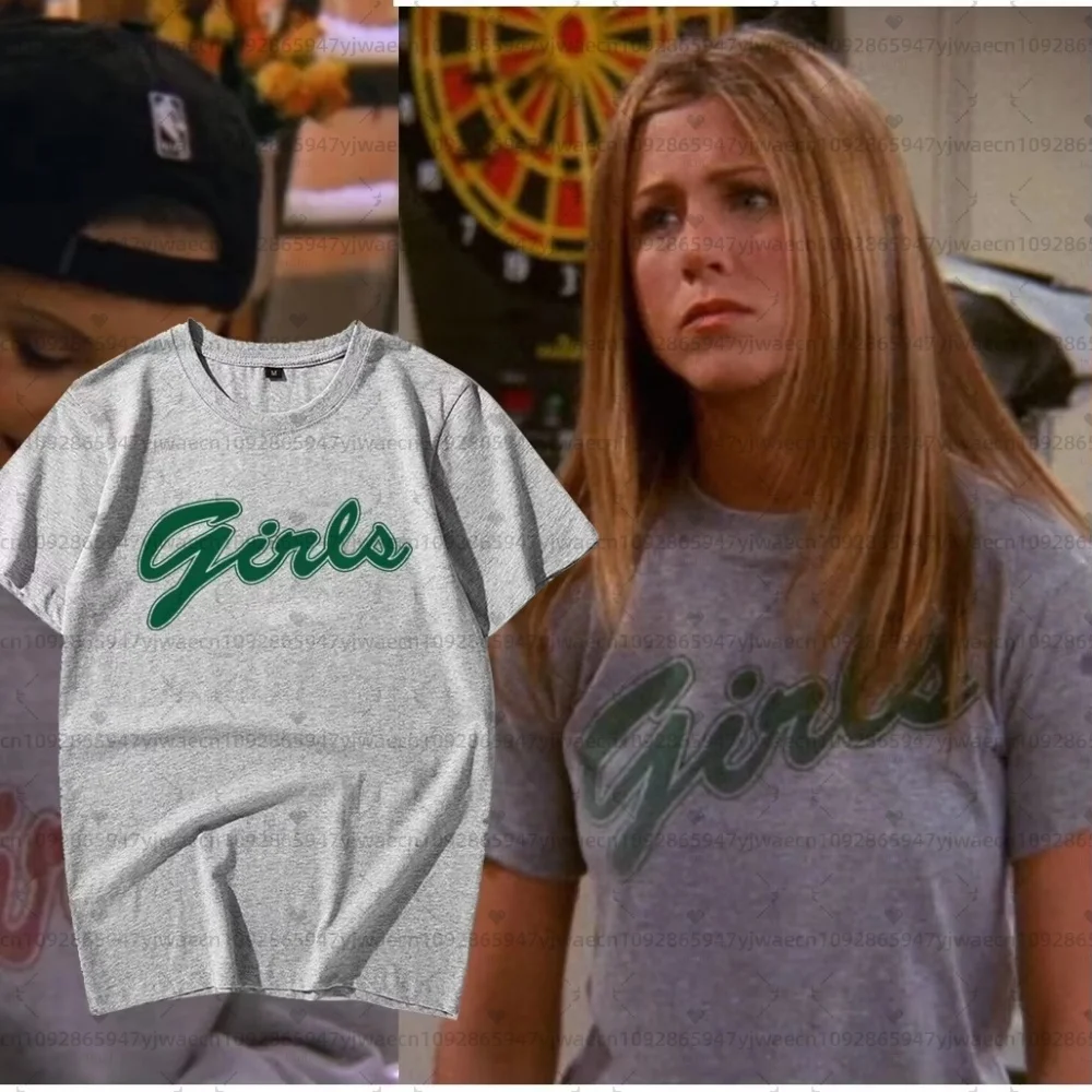 Rachel's Girls Boxing Green T-Shirt Girls Shirt Women's Friends TV Show Rachel Green Friend Plus Size Unisex Women T-Shirt