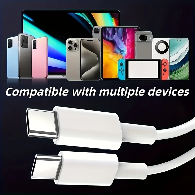 10pcs USB C to USB C Fast Charge Cable | Type-C Data Cable for Samsung for Galaxy S22/S21/S20 Ultra, Note 20/10, for samsung