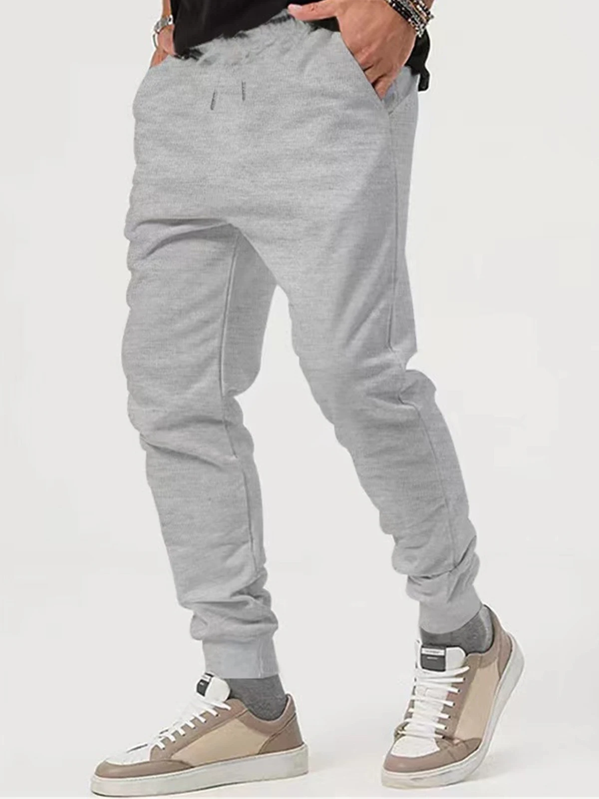 Black Men Sports Pants Running Trousers Workout Jogging Long Pants Gym Sport Joggers for Men Fitness Sweatpants Tracksuits