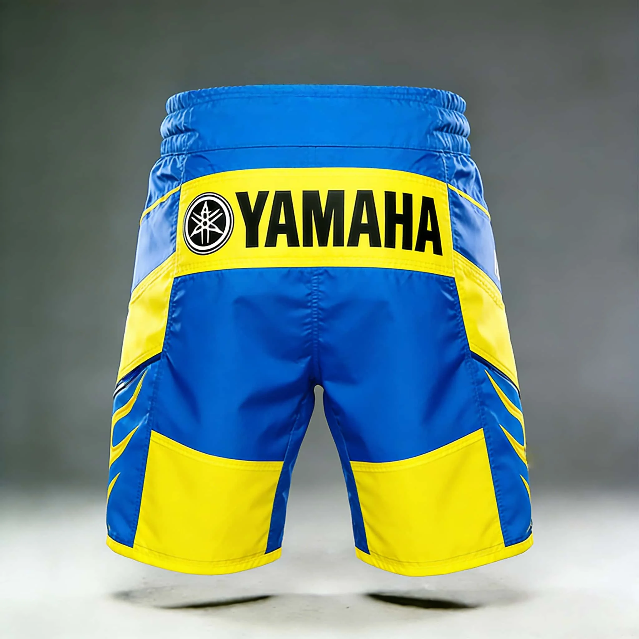 2026 Summer New Yamaha Blue Flames Fashion Sports Outdoor Fitness Shorts, Men Women Large Casual Motorcycle Riding Shorts