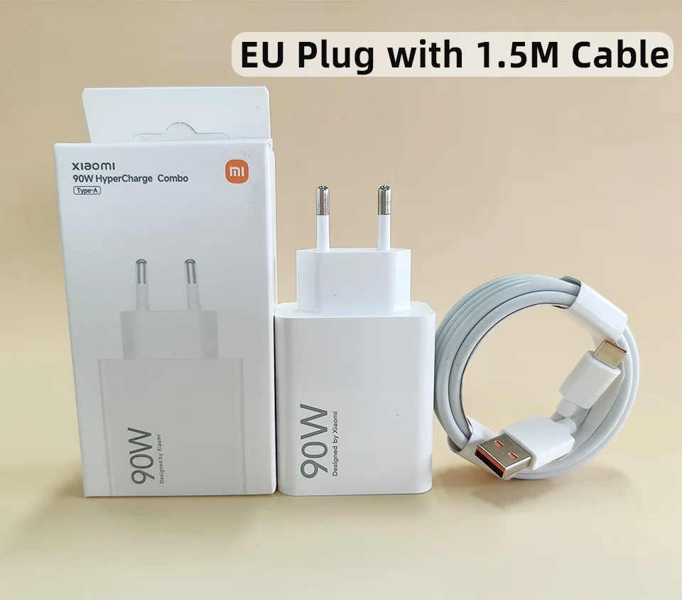 Original 90W XIAOMI Charger Poco Hypercharger Fast Charging Chargers Type C Mi 13 Ultra 14 15 17 Poco F8 Pro F7 X7 X6 Redmi Note