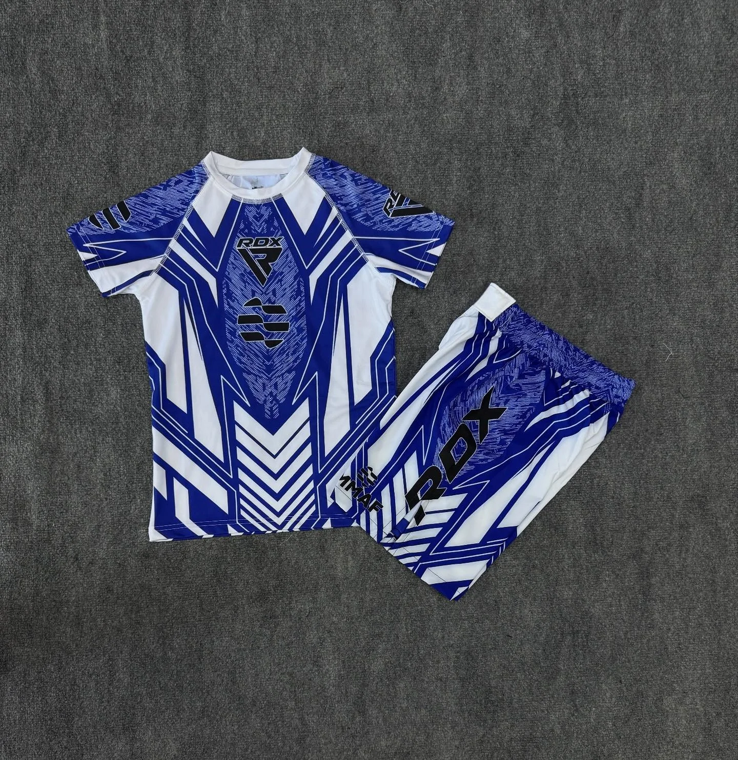 2026 Summer Fighting Competition New Set Men Women Kid Casual round Neck Short Sleeve Breathable Jersey & Shorts Boxing Suit