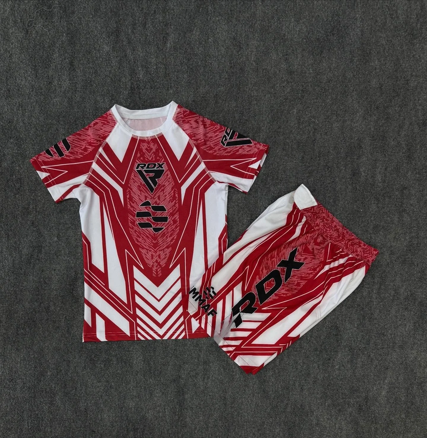 2026 Summer Fighting Competition New Set Men Women Kid Casual round Neck Short Sleeve Breathable Jersey & Shorts Boxing Suit
