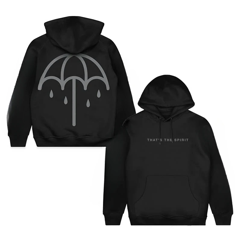 Horizon Bring Me The Horizon Nuclear Black Metal Band Casual Loose Fitting Men's and Women's Hooded Sweatshirts Top 2026