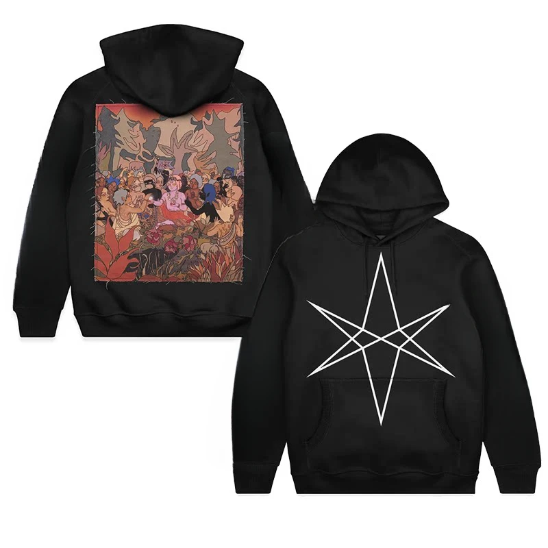 Horizon Bring Me The Horizon Nuclear Black Metal Band Casual Loose Fitting Men's and Women's Hooded Sweatshirts Top 2026