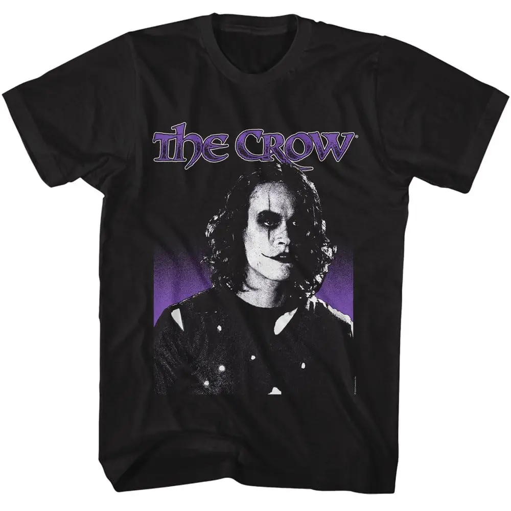 The Crow T-Shirt Men Summer Eric Draven Gothic Horror Graphic Short Sleeve Oversized Streetwear Loose Movie Fan Tee
