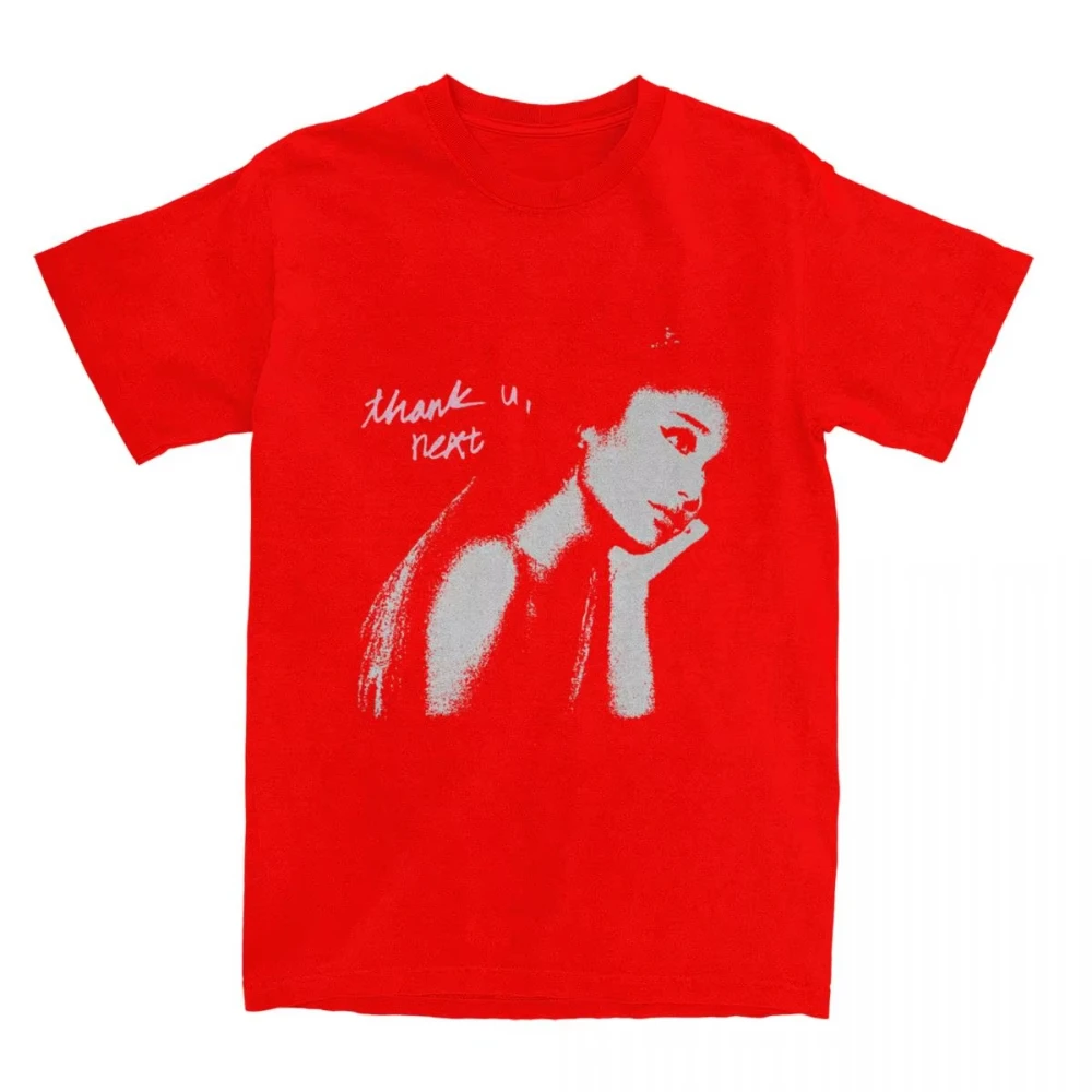 2026 Men Women Pop Music Ariana Grandes Singer T Shirt Cotton Clothing Short Sleeve T-Shirt Novelty Casual Tee Shirt Summer