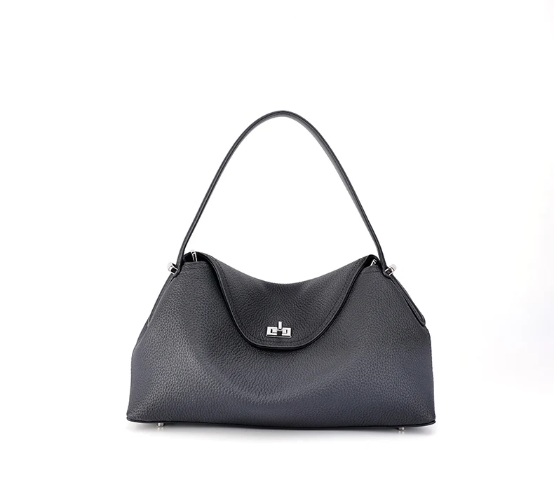 Women's High-Quality Cowhide Large Capacity Casual Shopping Bag Genuine Leather Handbag Fashionable Retro Designer Luxury Bag