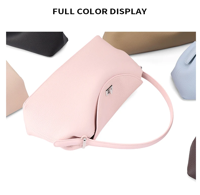 Women's High-Quality Cowhide Large Capacity Casual Shopping Bag Genuine Leather Handbag Fashionable Retro Designer Luxury Bag