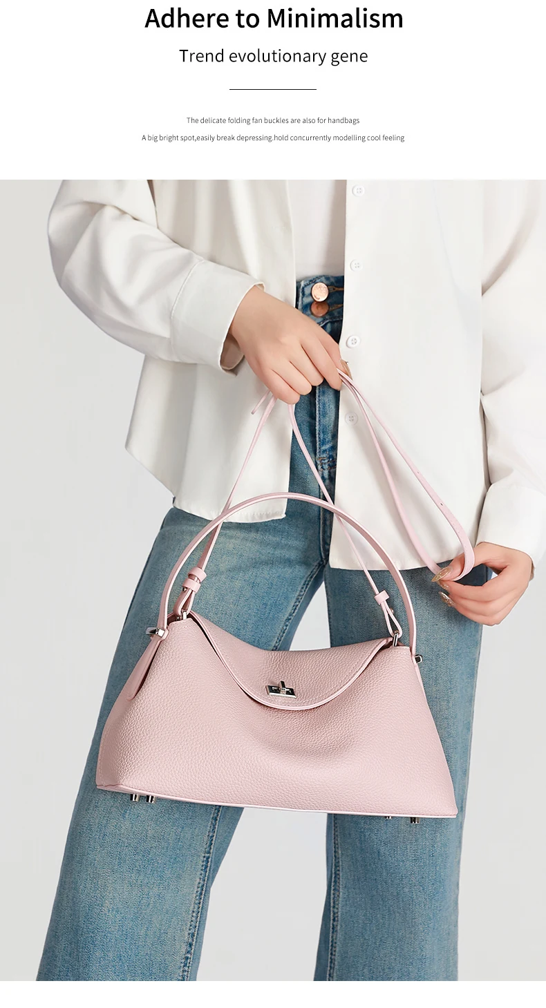 Women's High-Quality Cowhide Large Capacity Casual Shopping Bag Genuine Leather Handbag Fashionable Retro Designer Luxury Bag