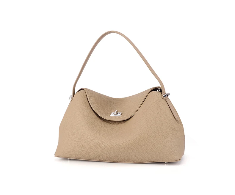 Women's High-Quality Cowhide Large Capacity Casual Shopping Bag Genuine Leather Handbag Fashionable Retro Designer Luxury Bag