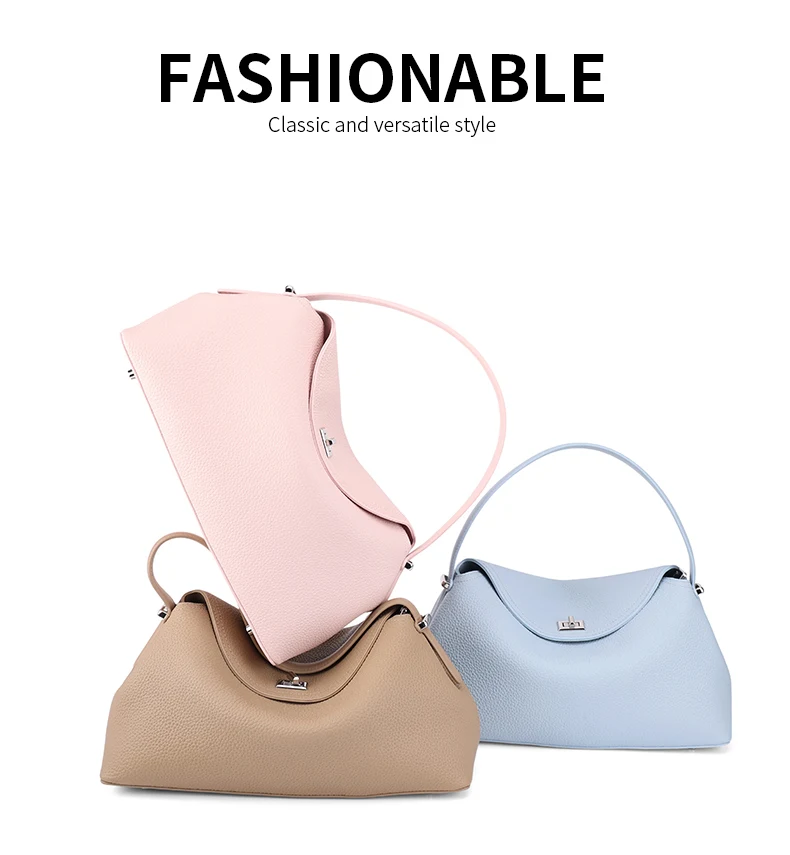 Women's High-Quality Cowhide Large Capacity Casual Shopping Bag Genuine Leather Handbag Fashionable Retro Designer Luxury Bag