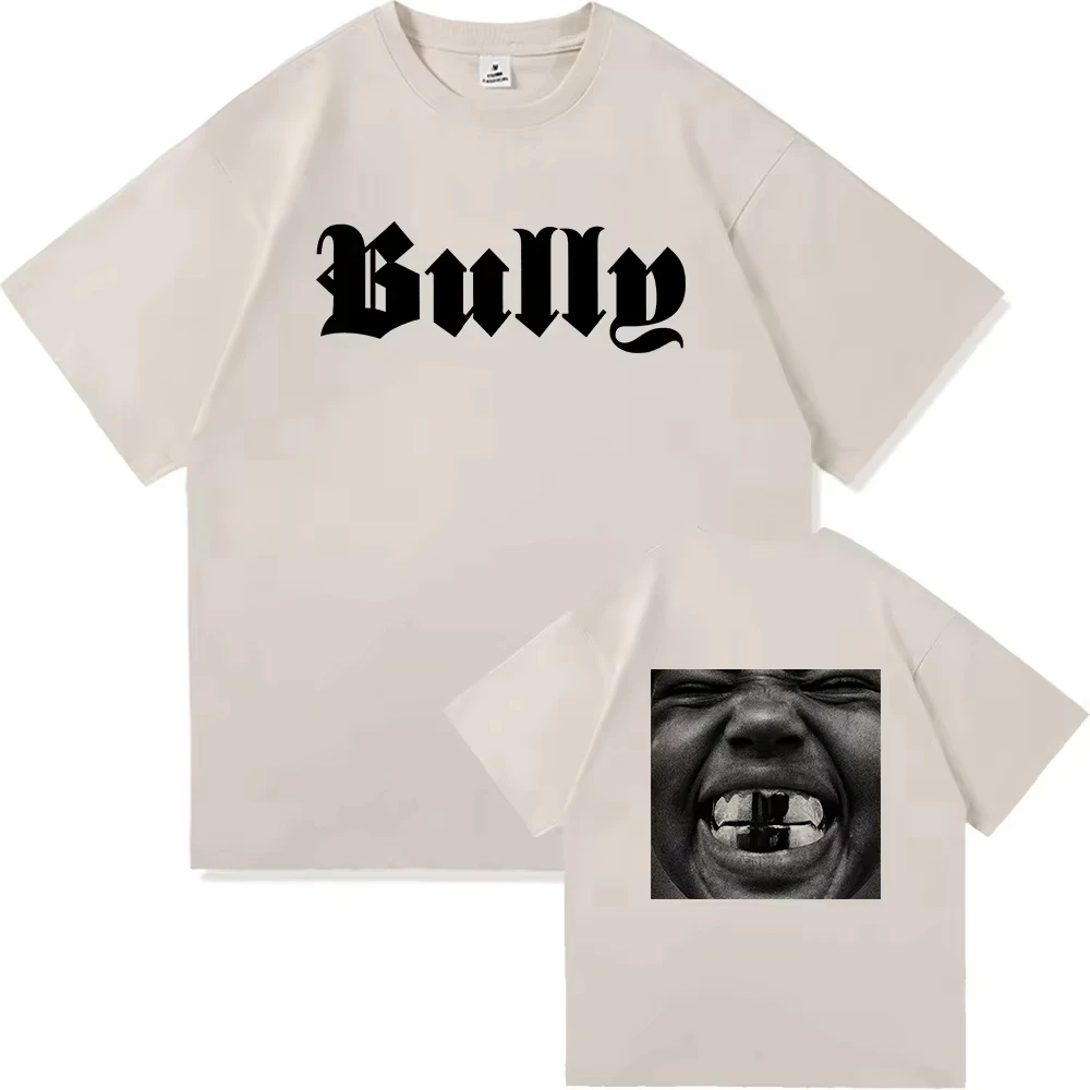 Kanye West Bully album 2026 unisex 100%cotton shirt summer New O-Neck Short Sleeve Y2k hip-hop style Men's Tshirt fan gifts