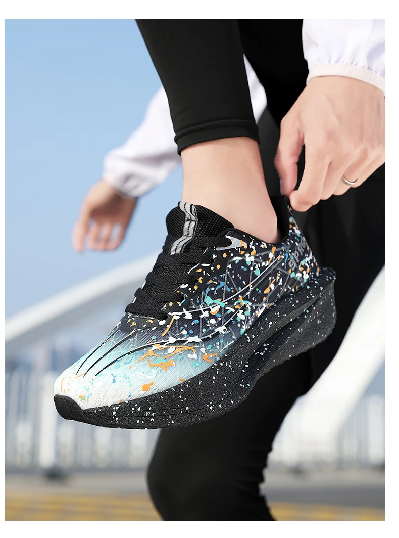 Marathon Men Running Shoes Carbon Board Speciality Sports Breathable Lightweight Women's Comfortable Chunta Athletic Sneakers