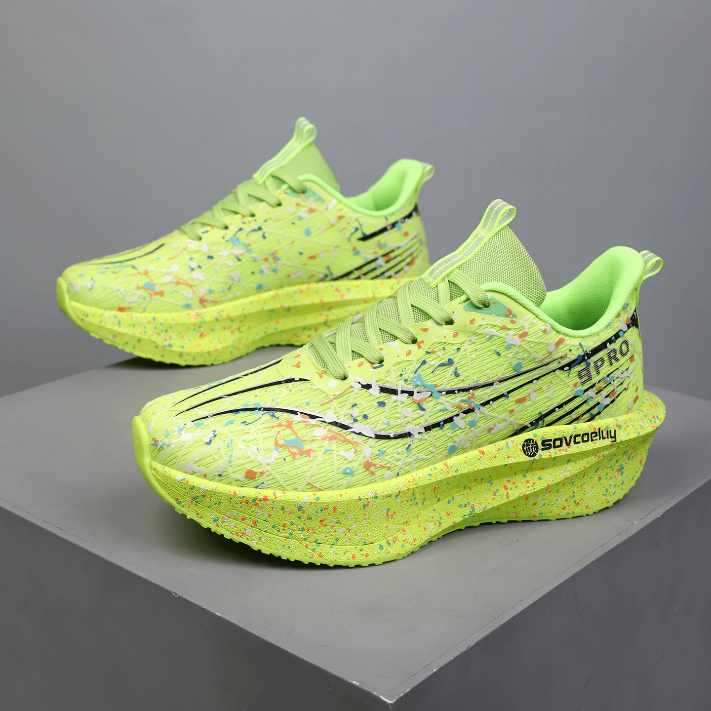 Marathon Men Running Shoes Carbon Board Speciality Sports Breathable Lightweight Women's Comfortable Chunta Athletic Sneakers