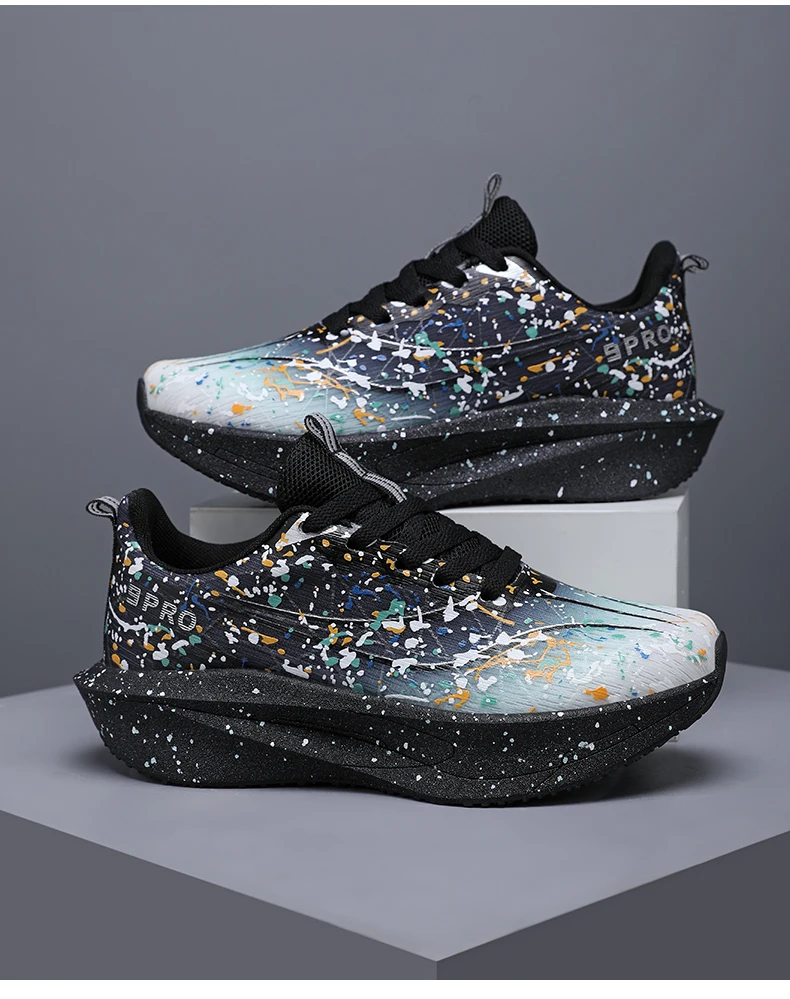 Marathon Men Running Shoes Carbon Board Speciality Sports Breathable Lightweight Women's Comfortable Chunta Athletic Sneakers