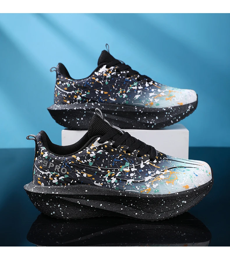Marathon Men Running Shoes Carbon Board Speciality Sports Breathable Lightweight Women's Comfortable Chunta Athletic Sneakers
