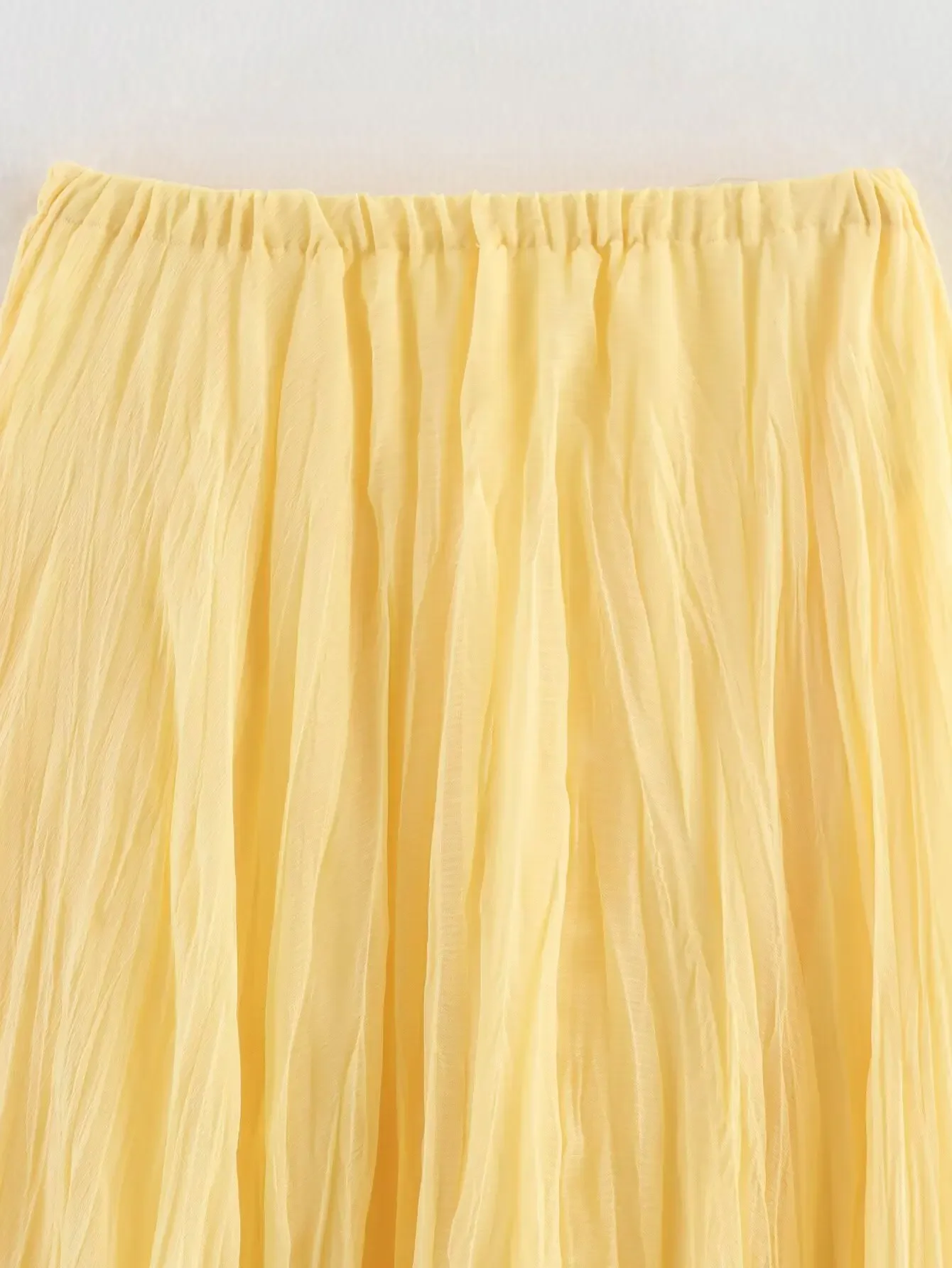 HH Women Multi Color Pleated Skirt Elastic Waist A Line Long Skirt For Summer Casual Beach Vacation Daily Outfits
