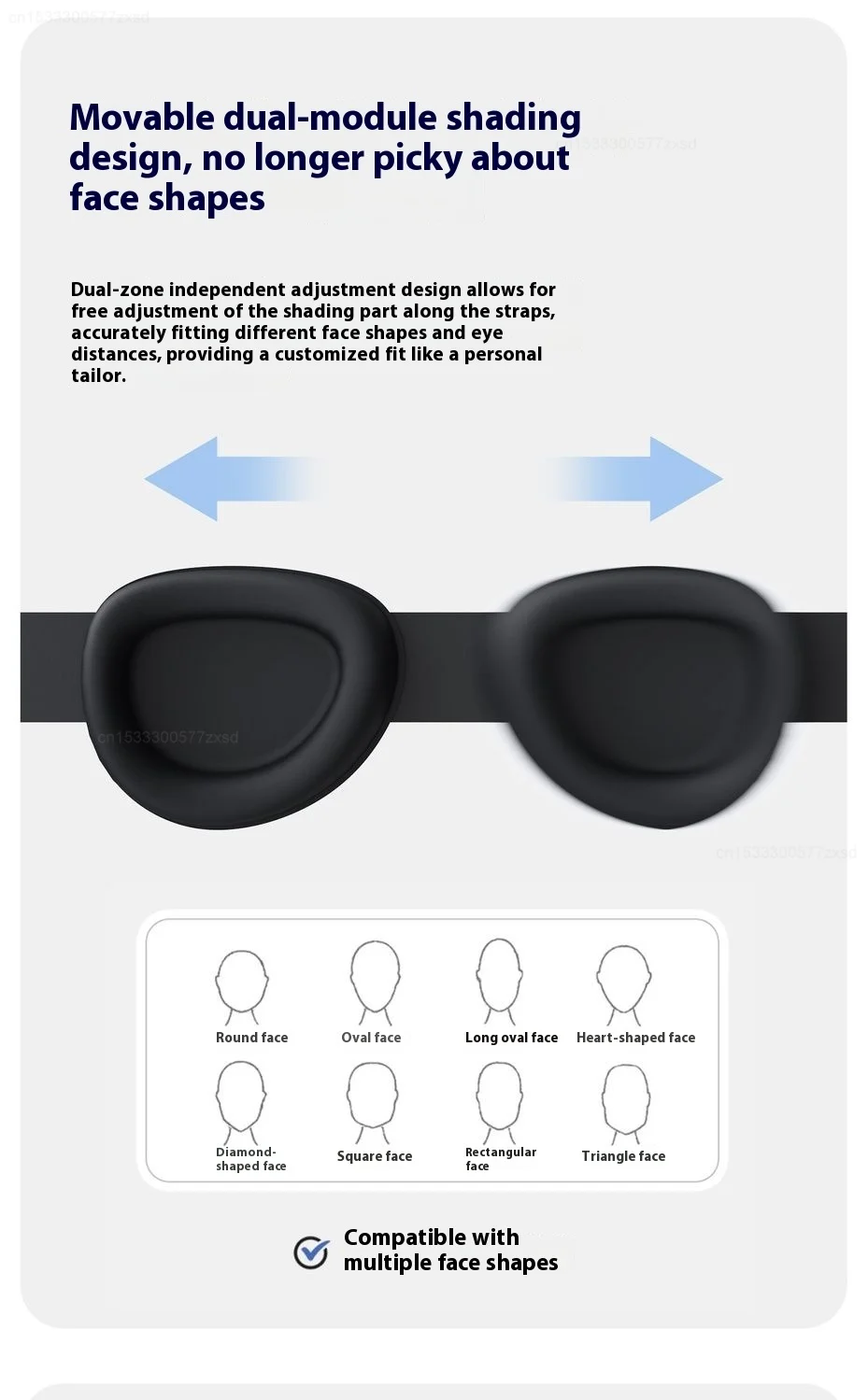 Dreamlight 3D Travel Eye Mask Sleep Blackout 3D Stereoscopic Sleep Aid Portable Soft Paded Sleep Rest Relax Aid Cover Blindfold