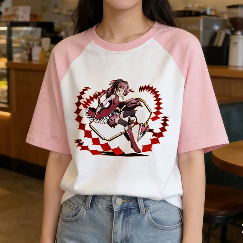 Madoka Magica tshirt femme cutecore scene  meme 2000s streetwear t shirt japan 80s goth alternative  baddie