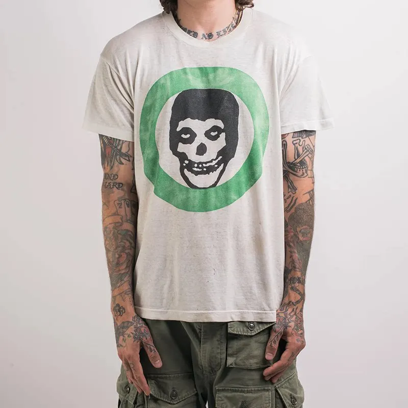 Misfits Band Rock Hardcore Punk Casual T-Shirt Men's and Women's Luxury Band Brand