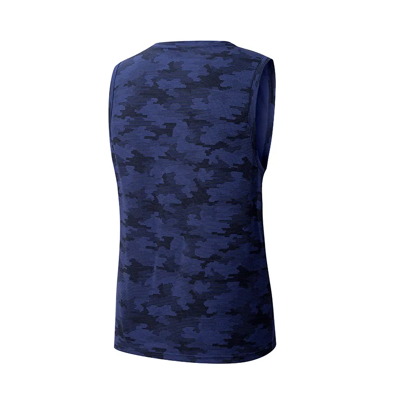 Sleeveless T-shirt Men Quick-drying Fitness Bodybuilding Shirt Male Fashion Basketball Vest Mesh Breathable Summer Gym Tank Men