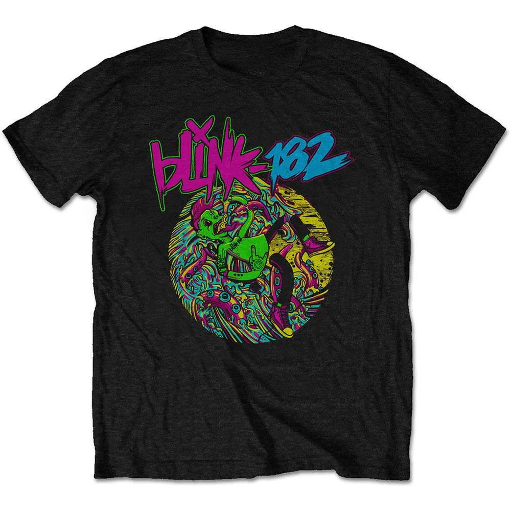 Blink 182 Blink 182 Punk Band Casual T-Shirt Men's and Women's Luxury Band Brand Top 2026